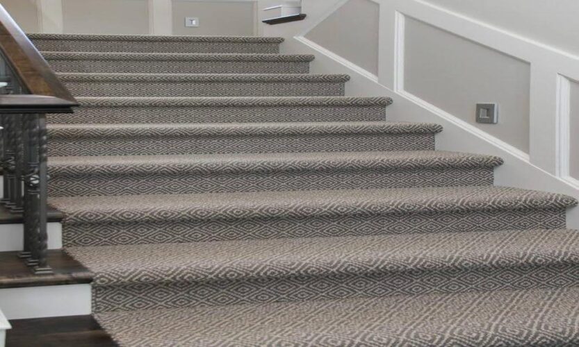 What are the benefits of using staircase carpets