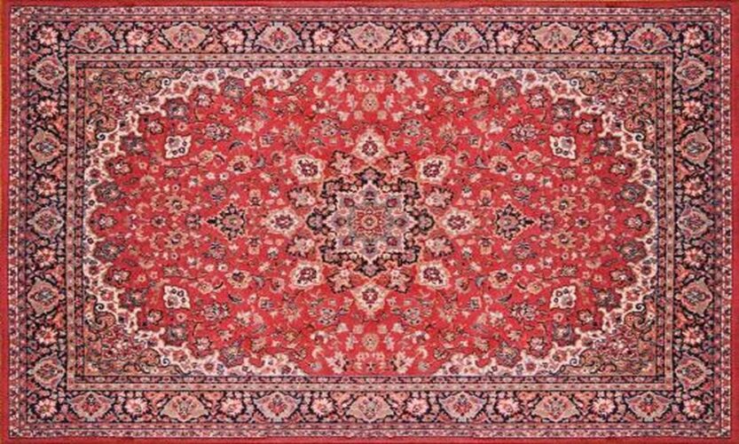 How can Persian carpets contribute to enhancing the acoustics and insulation of a room
